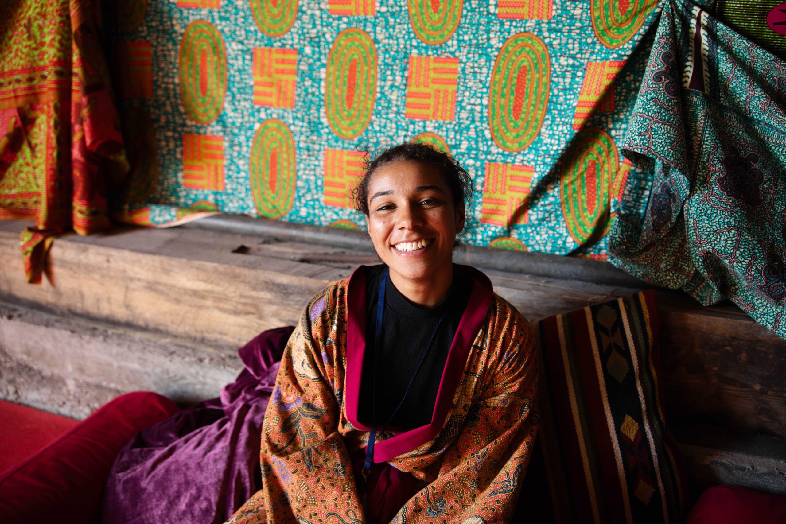 Conversation between Antonia Atarah and Kerstin Schroth about Don’t thank for the food